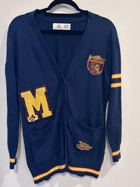 Mickey Mouse Letterman Cardigan
